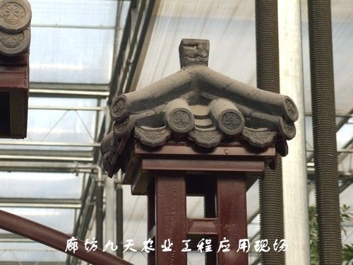 仿建古代亭阁吊脚